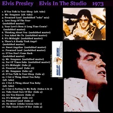 The King Elvis Presley, CD CDR Other, 2002, Elvis In The Studio, 1973, Volume 4