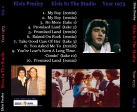 The King Elvis Presley, CD CDR Other, 2002, Elvis In The Studio, 1973, Volume 6