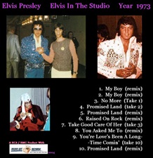 The King Elvis Presley, CD CDR Other, 2002, Elvis In The Studio, 1973, Volume 6