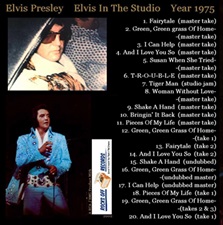 The King Elvis Presley, CD CDR Other, 2002, Elvis In The Studio, 1975, Volume 1