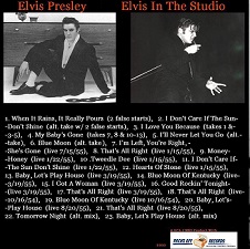 The King Elvis Presley, Rocks Off Records, CD, Elvis In The Studio, 1953 - 1955 Volume 2, 2002
