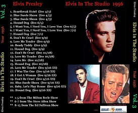 The King Elvis Presley, CD CDR Other, 2002, Elvis In The Studio, 1956, Volume 3