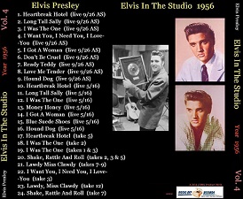 The King Elvis Presley, CD CDR Other, 2002, Elvis In The Studio, 1956, Volume 4