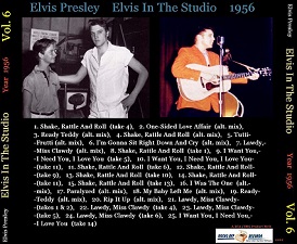 The King Elvis Presley, CD CDR Other, 2002, Elvis In The Studio, 1956, Volume 6