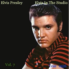 The King Elvis Presley, camden, cd, Front Cover, Elvis In The Studio, 1956 Volume 7, 2002