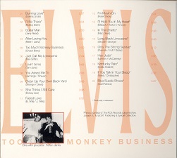 The King Elvis Presley, FTD, 74321-81233-2, November 22, 2000, Too Much Monkey Business