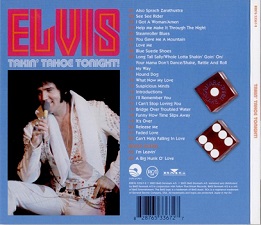 The King Elvis Presley, FTD, 82876-53367-2, October 1, 2003, Takin' Tahoe Tonight!