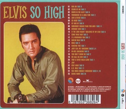 The King Elvis Presley, FTD, 82876-53368-2, January 1, 2004, So High - Nashville Outtakes 1966-1968