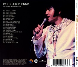 The King Elvis Presley, FTD, 82876-60932-2, July 1, 2004, Polk Salad Annie
