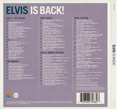 The King Elvis Presley, FTD, 82876-67968-2, April 1, 2005, Elvis Is Back