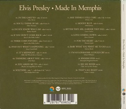 The King Elvis Presley, FTD, 82876-769652-2, April 3, 2006, Made In Memphis