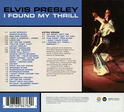 The King Elvis Presley, FTD, 82876-86676-2, July 3, 2006, I Found My Thrill