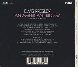 The King Elvis Presley, FTD, 88697-03614-2, April 1, 2007, An American Trilogy
