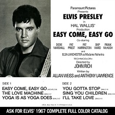 The King Elvis Presley, FTD, 88697-03630-2, July 9, 2007, Easy Come, Easy Go