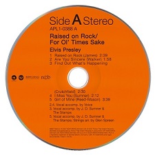 The King Elvis Presley, FTD, 88697-12843-2, July 9, 2007, Raised On Rock