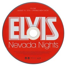 The King Elvis Presley, FTD, 88697-40710-2, November 3, 2008, Nevada Nights