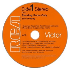 The King Elvis Presley, FTD, 88697-48444-2, March 30, 2009, Standing Room Only