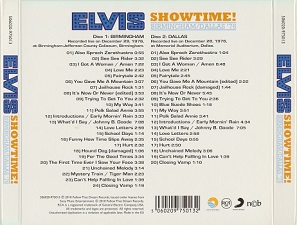 The King Elvis Presley, FTD, 506020-975013, May 17, 2010, Showtime