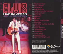 The King Elvis Presley, FTD, 506020-975023, February 21, 2011, Live In Vegas