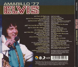 The King Elvis Presley, FTD, 506020-975027, June 24, 2011, Amarillo '77