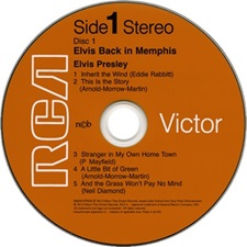 The King Elvis Presley, FTD, 506020-975050 December 10, 2012, Back In Memphis