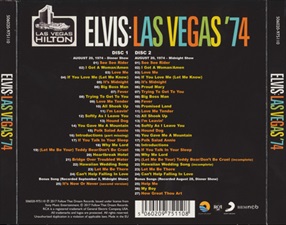The King Elvis Presley, FTD, 506020-975110 April 10, 2017, Las Vegas '74