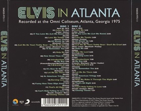 The King Elvis Presley, FTD, 506020-975111 May 21, 2017, Elvis In Atlanta