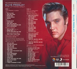 The King Elvis Presley, FTD, 506020-975117 December 12, 2018, For LP Fans Only