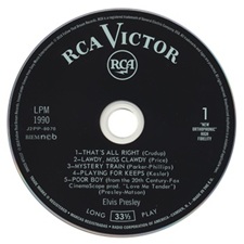 The King Elvis Presley, FTD, 506020-975117 December 12, 2018, For LP Fans Only