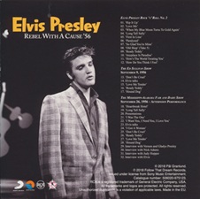 The King Elvis Presley, FTD, 506020-975123, March 6, 2018, Rebel With A Cause '56
