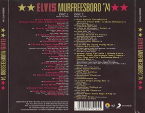 The King Elvis Presley, FTD, 506020-975124 March 6, 2018, Murfreesboro '74