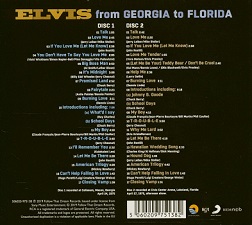 The King Elvis Presley, CD, FTD, 506020-975138, May 10, 2019, From Georgia To Florida
