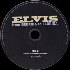 The King Elvis Presley, CD, FTD, 506020-975138, May 10, 2019, From Georgia To Florida