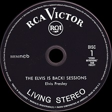 The King Elvis Presley, CD, 506020975139, 2019, Elvis Is Back Sessions