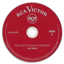 The King Elvis Presley, CD, 506020975139, 2019, Elvis Is Back Sessions