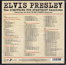 The King Elvis Presley, CD, 060209751504, 2019, The Something For Everybody Sessions (+ The Wild In The Country Sessions) (4-CD)