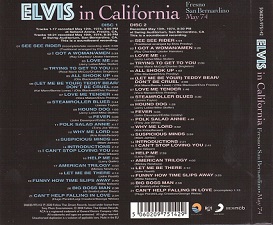 The King Elvis Presley, CD, FTD, 506020-975142, February 21, 2020, Elvis In California