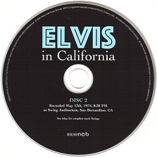 The King Elvis Presley, CD, FTD, 506020-975142, February 21, 2020, Elvis In California