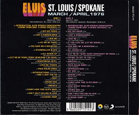 The King Elvis Presley, CD, FTD, 506020-975144, May 12, 2020, St. Louis and Spokane Spring 1976