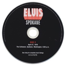 The King Elvis Presley, CD, FTD, 506020-975144, May 12, 2020, St. Louis and Spokane Spring 1976