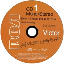 The King Elvis Presley, CD, FTD, 506020-975146, August 22, 2020, That's The Way It Is - 50th Anniversary Collector's Edition