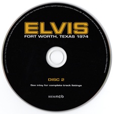 The King Elvis Presley, CD, FTD, 506020-975157, August 5, 2021, Elvis: Fort Worth, Texas 1974