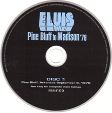 The King Elvis Presley, CD, FTD, 506020-975167, May 20, 2022, Pine Bluff to Madison 76′