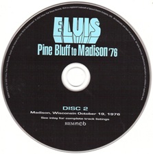 The King Elvis Presley, CD, FTD, 506020-975167, May 20, 2022, Pine Bluff to Madison 76′
