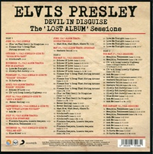 The King Elvis Presley, CD, FTD, 506020-975168, July 15, 2022, Devil In Disguise - The 'Lost Album' Sessions