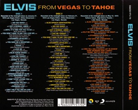 The King Elvis Presley, CD, FTD, 506020-975170, July 15, 2022, From Vegas To Tahoe