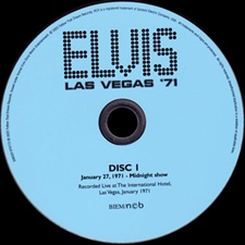 The King Elvis Presley, CD, FTD, 506020-975173, November 15, 2022, Las Vegas '71
