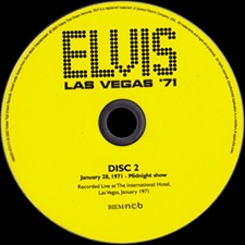 The King Elvis Presley, CD, FTD, 506020-975173, November 15, 2022, Las Vegas '71