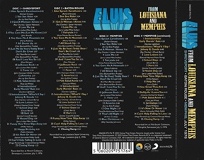 The King Elvis Presley, CD, FTD, 506020-975176, December 23, 2022, From Louisiana And Memphis