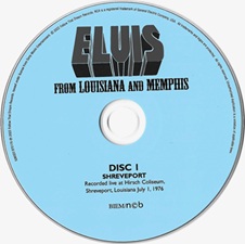 The King Elvis Presley, CD, FTD, 506020-975176, December 23, 2022, From Louisiana And Memphis